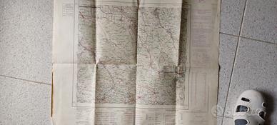 Carta topografica IGM Sora (FR)