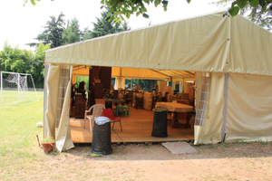 Struttura smontabile per copertura di esterni