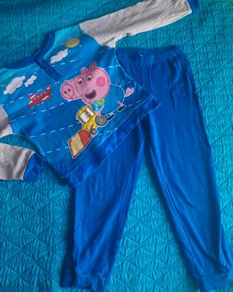 Pigiama George Pig 5-6 anni