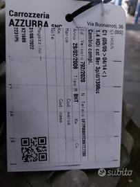 CAMBIO CITROEN C1 2008 CODICE MOTORE 8HT