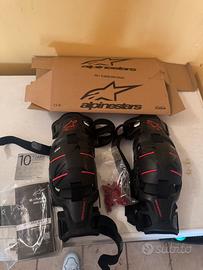 Ginocchiere tutori alpinestar motocross enduro