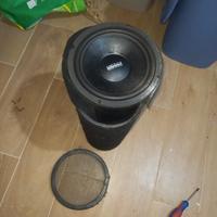 Tubo Subwoofer Ciare cs201 180w+180w