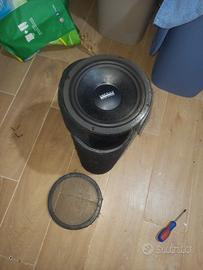Tubo Subwoofer Ciare cs201 180w+180w