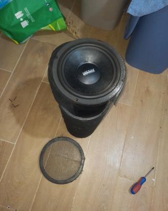 Tubo Subwoofer Ciare cs201 180w+180w