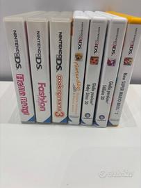 Lotto 7 Giochi Nintendo 3DS con custodia e omaggio