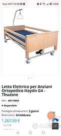 Letto Elettrico per Anziani Ortopedico Haydn G4 - 