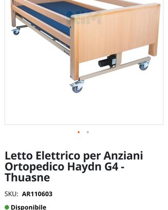 Letto Elettrico per Anziani Ortopedico Haydn G4 - 