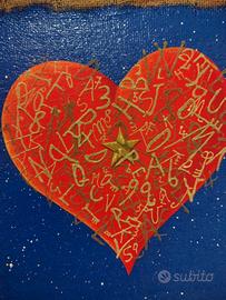 "Cuore cosmico" Meloniski arte moderna