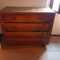 comò cassettiera madia antico