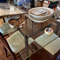 Tavolo cristallo Fiam