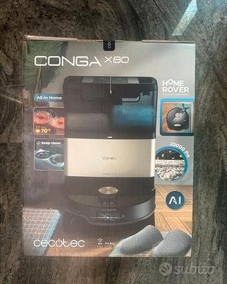 Cecotec Conga X80 Robot Aspirapolvere Lavapaviment