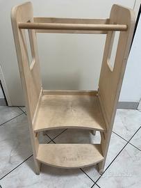Torre montessoriana bambini in legno made in italy