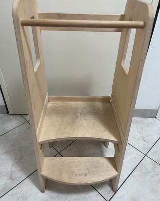 Torre montessoriana bambini in legno made in italy