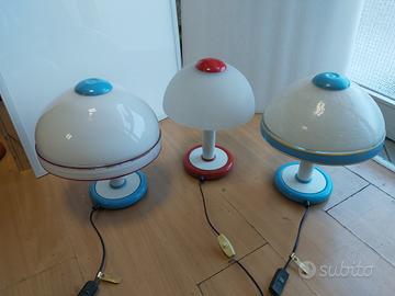 Lampade F.FABBIAN vintage '80 vetro MURANO