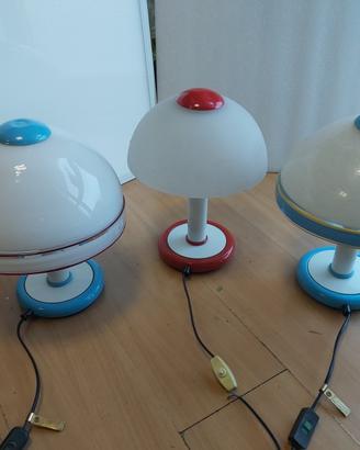 Lampade F.FABBIAN vintage '80 vetro MURANO