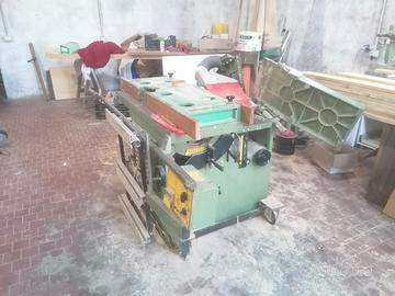 combinata per legno completa di aspiratore e frese