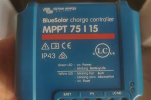 inverter victron + carica batterie mppt 75 15