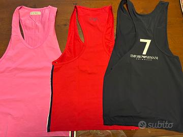 Set 3 canotte Emporio Armani originali taglia M