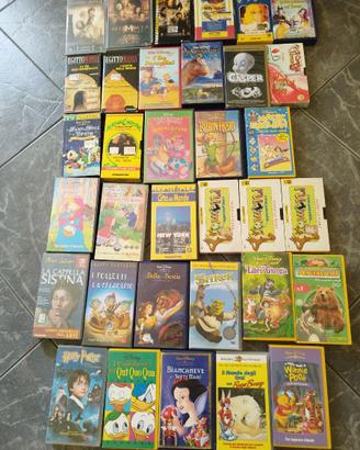 34 VHS miste 3 euro l'una