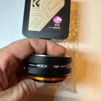 K&F ottiche nikon su macchine sony