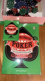 Manuale poker con regole strategie + carte +fiches