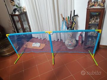 Set rete Tennis+racchette ragazzi/bimbi