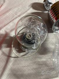 Lampadario piu lampada da tavolo