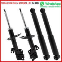 4 Ammortizzatori NISSAN QASHQAI / QASHQAI +2 I