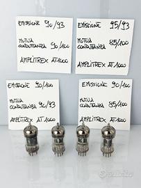 4 x valvole Siemens & Halske ECC83