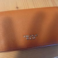 Portafoglio tosca blu