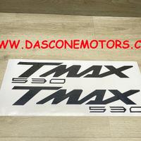 coppia adesivi scudo tmax 530 NERO