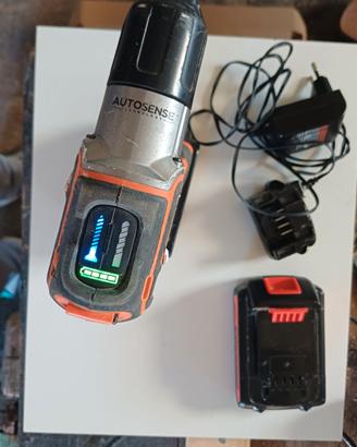 Trapano avvitatore black + decker autosense