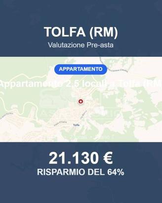 Immobile in asta di 49 m² a Tolfa