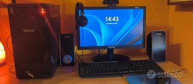 PC fisso completo i7, 32GB RAM, SSD 1TB + monitor