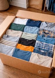 Box 2 kg Magliette da Uomo Guess, Hollister
