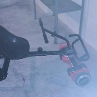 Go kart con Hoverboard