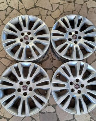 4 - CERCHI IN LEGA FIAT 6X16 5X98 ET36,5 CB 58,1