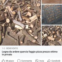 legna da ardere 