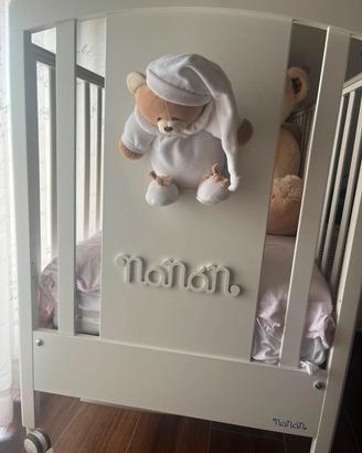 tato lettino baby bianco nanan