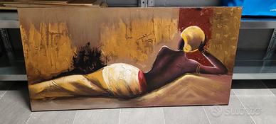 Quadro Maisons du monde donna africana 