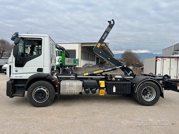 Iveco 180e32 euro 6 con gancio scarrabile casse da