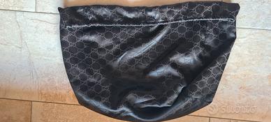Borsa Gucci in tela e pelle