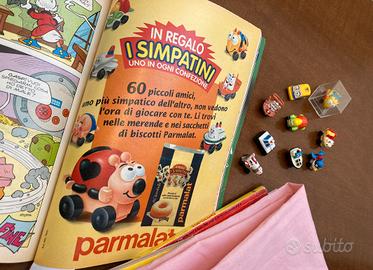 Gadget PARMALAT Simpatini , Mediovali,Animatti