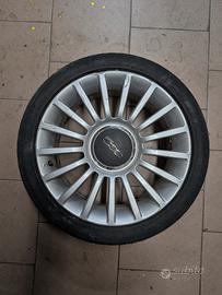cerchione fiat 500 16 pollici
