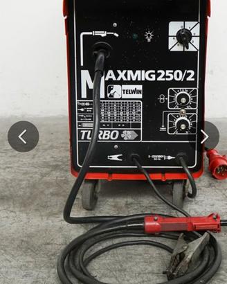 saldatrice filo continuo telwin 250/2