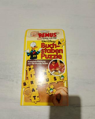 Puzzle buch-staben parole crociate Disney paperino