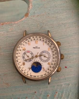 Quadrante orologio hellas fasi lunari