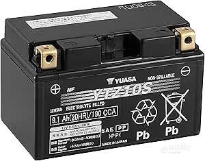 Yuasa YTZ10S Batteria da 12V ad alte prestazioni s