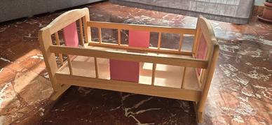 LETTINO A DONDOLO BAMBOLE- CUCCIA ANIMALI