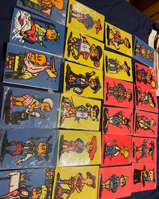 Cartoline vellutate lotto